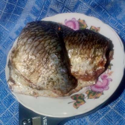 Khmelnytsky crucian carp ตามสูตรของ Hanna Grabovskaya (Tortilla Chef 118000 Princess)