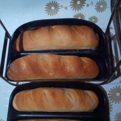 Wheat bread (Tortilla Chef 118000 Princess bakeware)