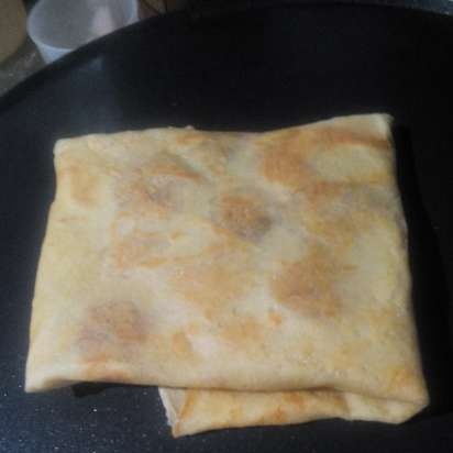 Magere pannenkoeken met banaan