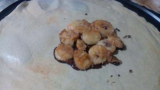 Frittelle magre con banana