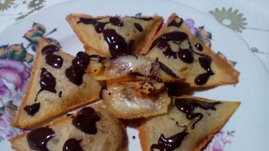 Frittelle magre con banana