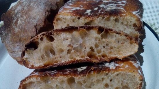 Ciabatta fermentowana z 50% wilgocią