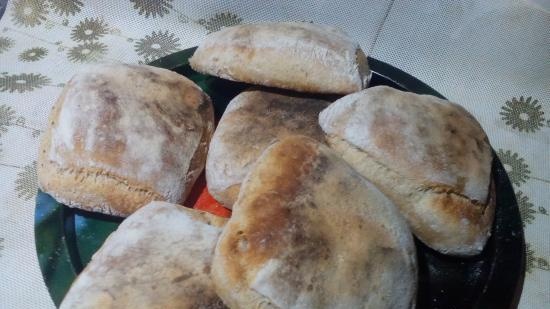 Ciabatta fermentato con il 50% di umidità