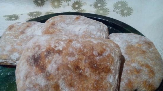 Ciabatta fermentowana z 50% wilgocią