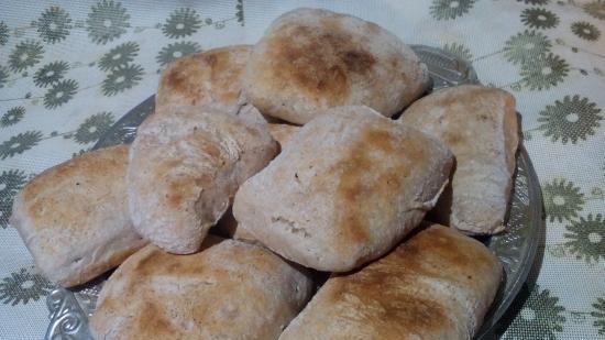 Ciabatta fermentato con il 50% di umidità