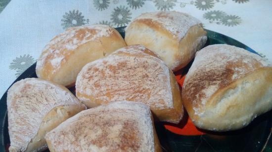 Ciabatta 50% nedvességgel fermentálva