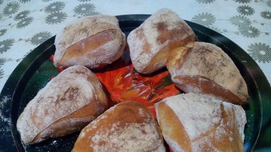 Ciabatta 50% nedvességgel fermentálva