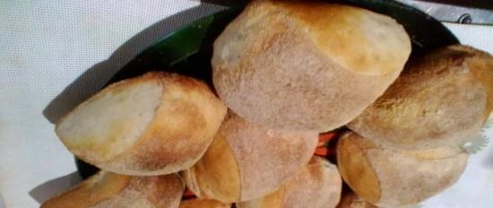 ยีสต์นิรันดร์มันฝรั่งฮอป (Sourdough ไม่มีแป้ง) สูตรการอบ