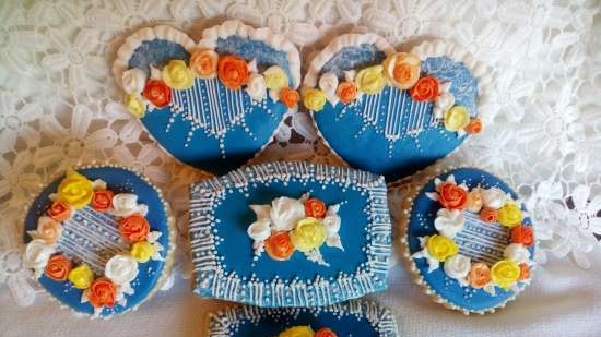 Decoramos galletas de jengibre, galletas