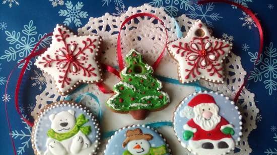 Decoramos galletas de jengibre, galletas