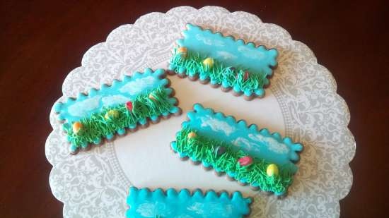 Decoramos galletas de jengibre, galletas