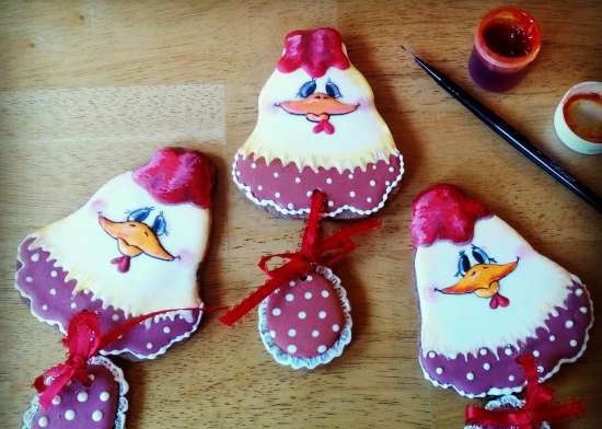 Decoramos galletas de jengibre, galletas