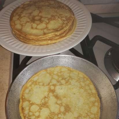 French pancake, para sa pagpuno