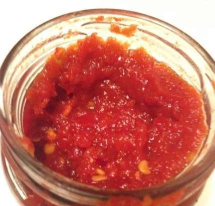 Red chili jam