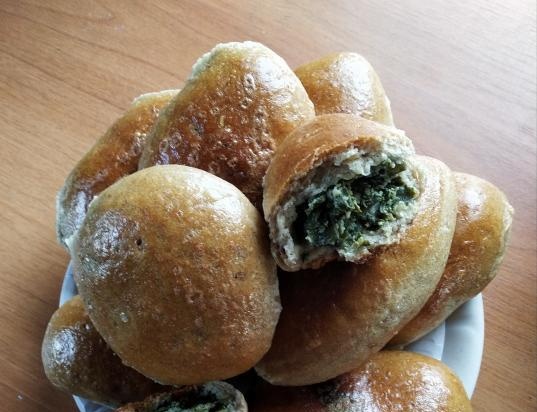 Empanadas de masa con harina de avena y centeno