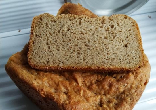 Panasonic 2501. Stolichny rye-wheat bread