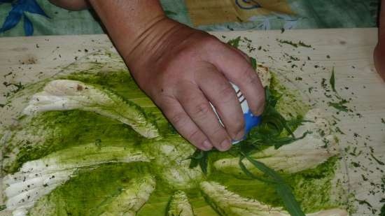 Ivan tea (fermentation of fireweed leaves) - master class