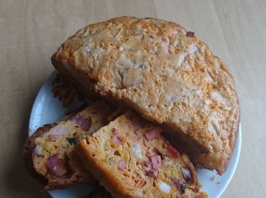 Torta di cavolo in gelatina, opzione N1