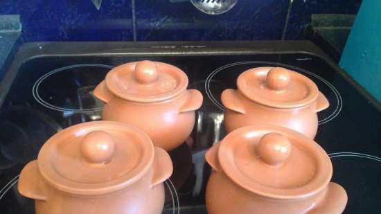 Baking pots (cook, advise, show off)