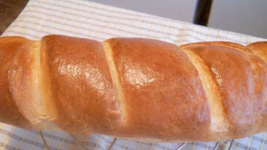 Kefir loaf for beginners (in the oven)