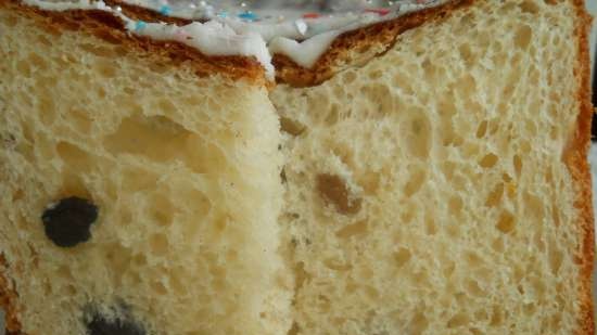 Kulich con Myasoedovskaya en el horno (clase magistral)