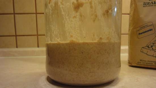 Pane di grano a lievitazione naturale a base di chicchi di grano germogliati da zero (al forno)