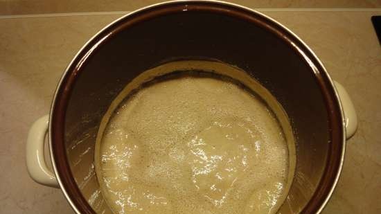 Pane di grano a lievitazione naturale a base di chicchi di grano germogliati da zero (al forno)