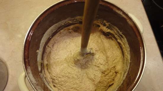 Pane di grano a lievitazione naturale a base di chicchi di grano germogliati da zero (al forno)