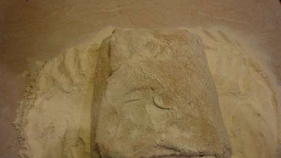 Pane di grano a lievitazione naturale a base di chicchi di grano germogliati da zero (al forno)