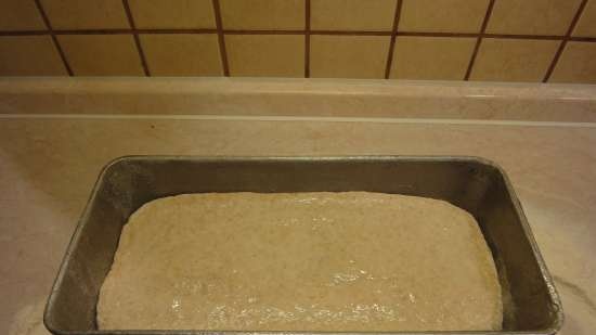 Pane di grano a lievitazione naturale a base di chicchi di grano germogliati da zero (al forno)