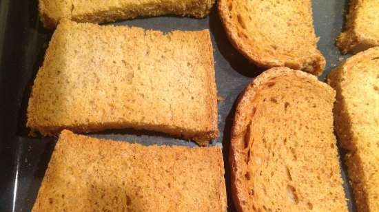 Pane di grano a lievitazione naturale a base di chicchi di grano germogliati da zero (al forno)