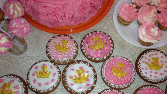 Decoramos galletas de jengibre, galletas