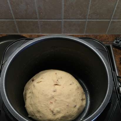 Pan de trigo italiano con tomates secos / Jabatta (olla a presión multicocina Steba dd2)