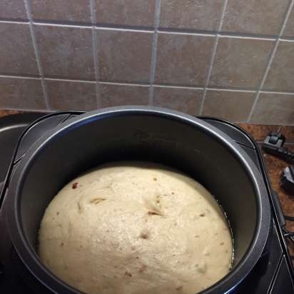 Pan de trigo italiano con tomates secos / Jabatta (olla a presión multicocina Steba dd2)