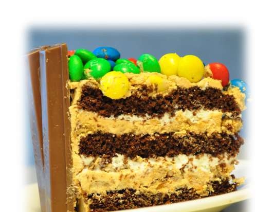 Snickers cake