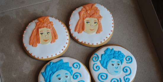 Decoramos galletas de jengibre, galletas