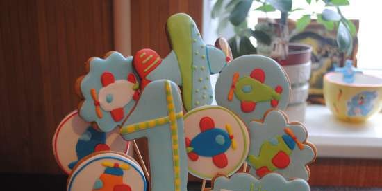 Decoramos galletas de jengibre, galletas