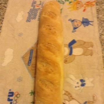 Mga instant na baguette (3 na oras nang maaga)