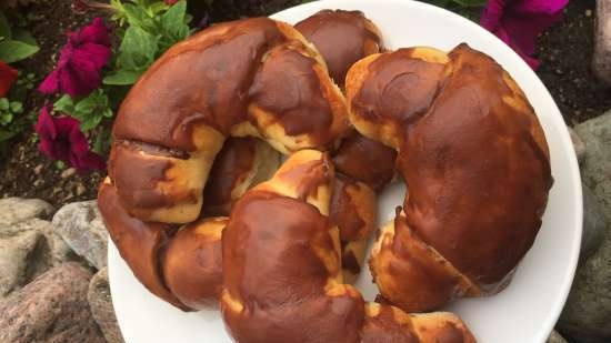 Bagels amb massapà