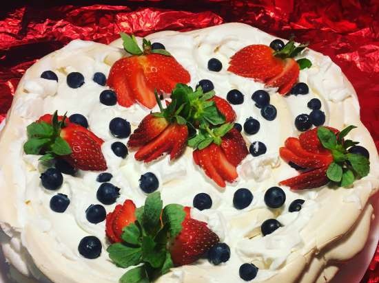 Dessert Pavlova