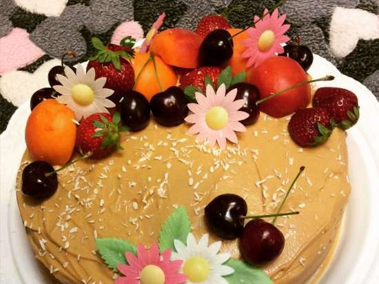 Pastel de amapolas para los niños favoritos