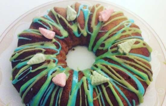 Banán torta (klasszikus banán bundt torta)