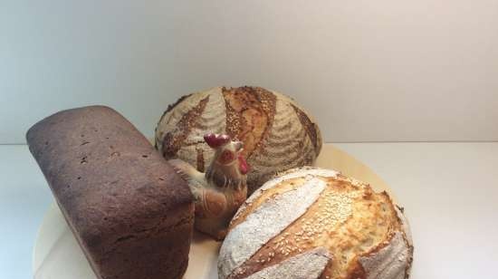 Pane alla crema con farina di ceci