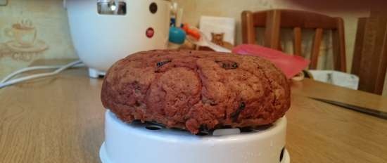 Basic cake with different types of flour: corn, buckwheat