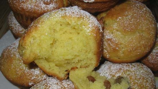 Tortas de cuajada con harina de maíz