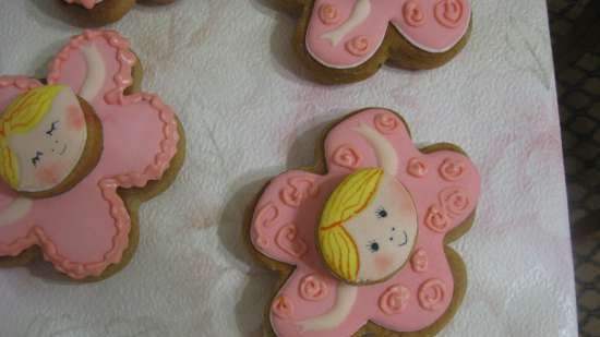 Decoramos galletas de jengibre, galletas