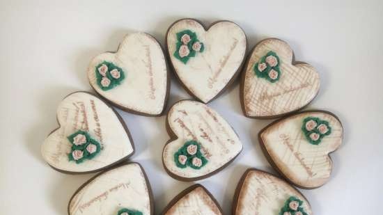 Decoramos galletas de jengibre, galletas