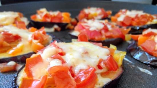 Berenjena al Horno con Queso, Pimiento y Tomate (Multicuisine DeLonghi)