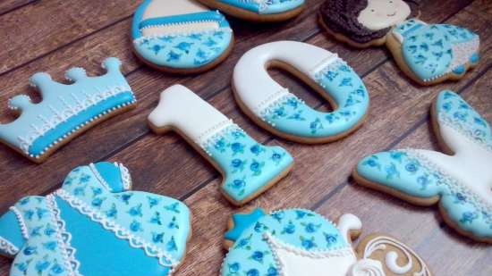 Decoramos galletas de jengibre, galletas