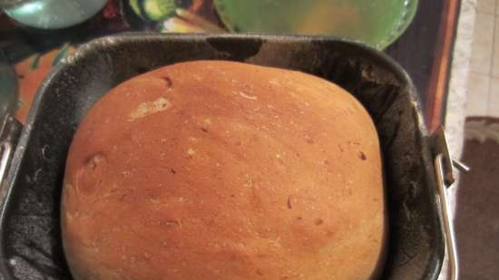 Il pane bianco più semplice a base di farina di frumento